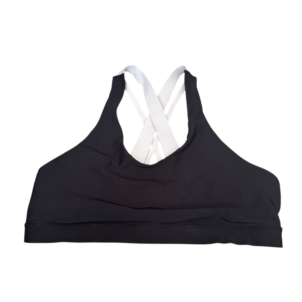 Womens Old Navy Black And White Low Impact Sports Bra